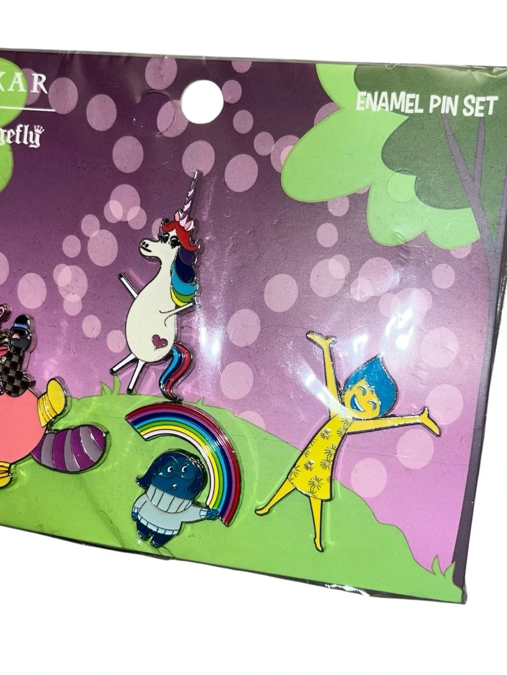 Rare inside out loungefly disney Pixar pin set Brand new  Released July 2020